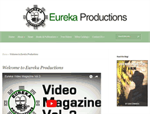 Tablet Screenshot of eurekaproductions.tv